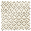 Scallop and Bud, Cashmere - Twist&Fit Roman Blind